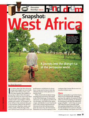 Snapshot West Africa 1